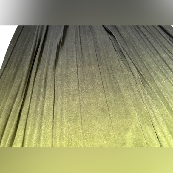 Gradient Greens Boho Palazzo Pants - Picture 6 of 6